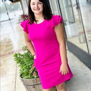 Fuchsia Cocktail Dress